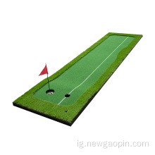 Golf na -etinye Mat Golf Simulator Mini Golf Course